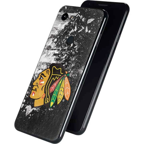 NHL Chicago Blackhawks Frozen Google Pixel 3a XL Skin